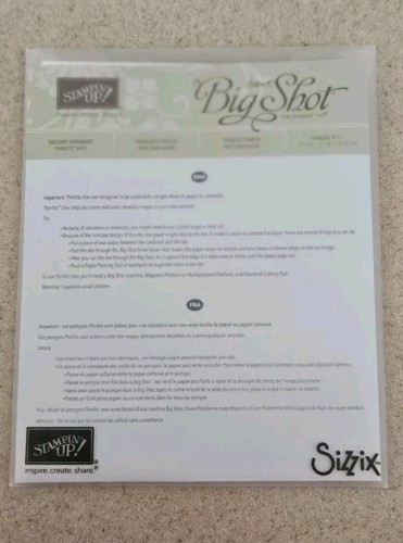 Rare stampin sizzix big - up,