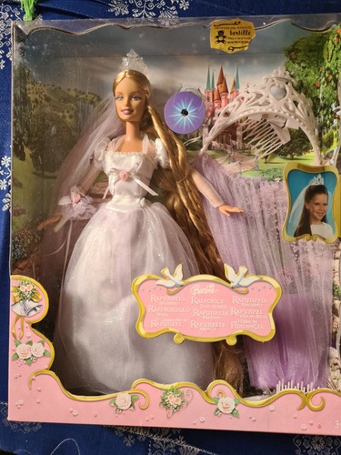 Poupée barbie raiponce 2001 -  poupée,