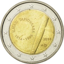 [#463270] Finlande, 2 Euro, Ilmari Tapiovaara, 2014, SPL, Bi-Metallic