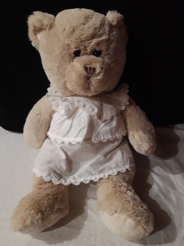 Peluche ours ecru - ob/peluche,