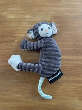 O/ doudou peluche activités Kezakos ouistiti singe LES DEGLINGOS Marron Beige
