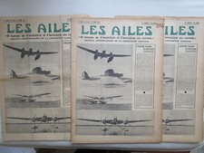 AILES 1937 824 CANT Z-506 DIESEL FOKKER G1 BRAZILIAN CLIPPER HYDRAVION DENAIN