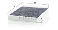 Filtre habitacle derrière - filtre, d'habitacle