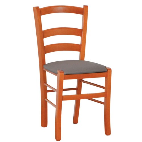 Chaise bois venise cerise - bois,
