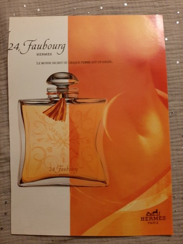Publicité papier parfum - publicité,
