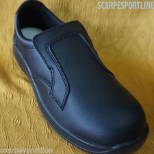 ALBA&N W10C S2 Noir Chaussures de Sécurité De Cuisinier Restaurant Horeca
