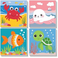 4 Pack Animaux Peinture par