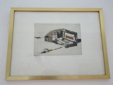 Aquatinte, eau-forte - Annapia