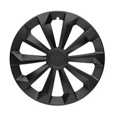 Enjoliveurs 16 Pouces Noir 4 Pièces Universels pour Jantes Acier