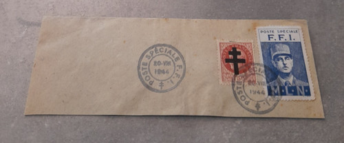 Lettre paris libere - libere, vignette