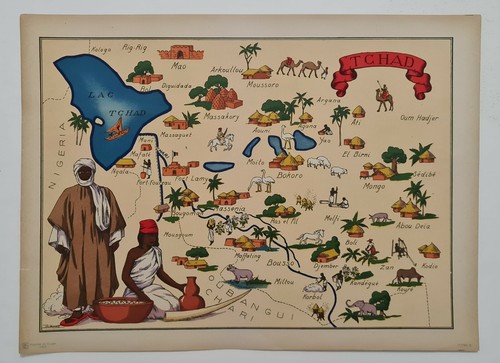 Tchad dylbert 1943 - tchad,
