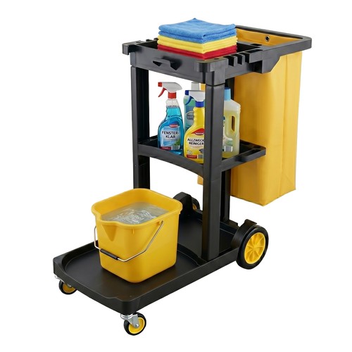 Chariot nettoyage balai - , seau