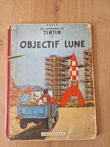 Tintin objectif lune - tintin, 1ère