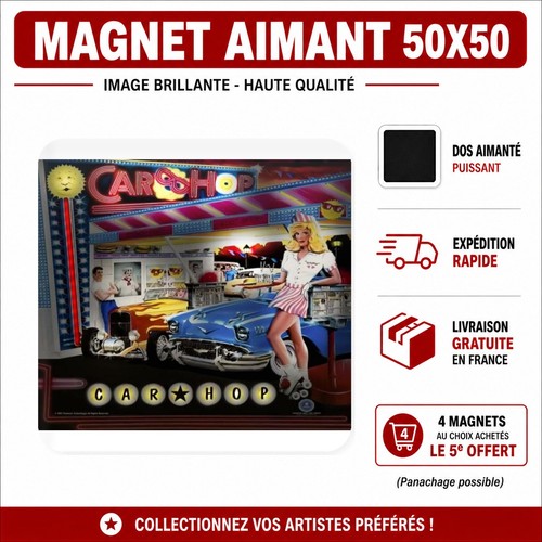 Magnet carshop gottlieb - magnet,
