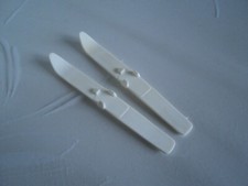 PLAYMOBIL vintage city sports d'hiver paire skis blancs vierges set 3467 de 1984