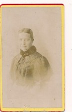 Photo ancienne CDV portrait