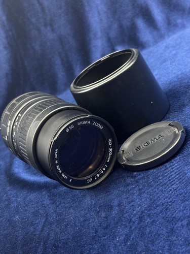 Objectif sigma zoom - objectif, 100-300mm