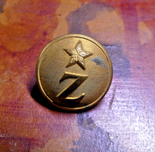 BOUTON MILITAIRE DE COLLECTION  ARMEE D'AFRIQUE REGIMENT DE ZOUAVE