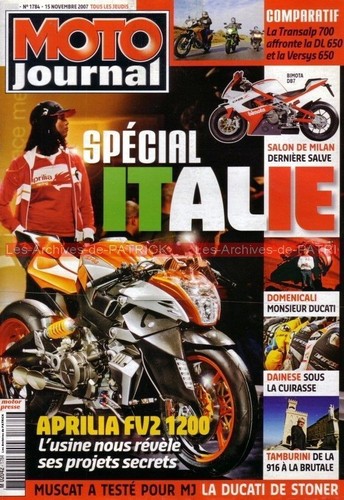 Moto journal 1784 - road, test