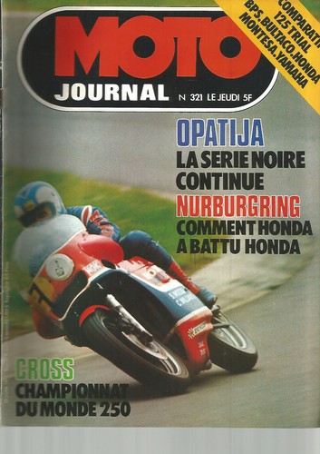 Moto journal 321 comp 125 - journal,