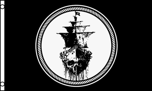 Drapeau pirate mer - pirate,