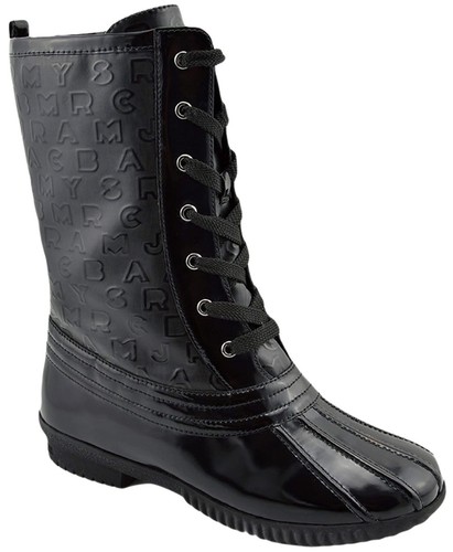 495 marc jacobs black leather - $495,