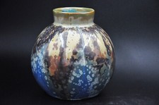 Ancien vase en grés pyrité