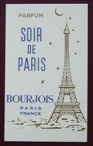 Carte parfumée bourjois - carte,