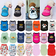 Gilet Pour Animaux De Compagnie Chat Chiot Petit Chien T-Shirt Manteau /