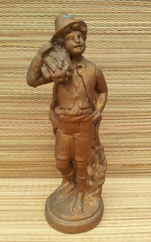Ancienne statue platre - statue, en