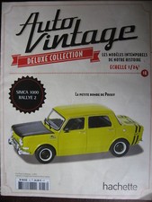 FASCICULE  18 AUTO VINTAGE SIMCA 1000 RALLYE 2 COLLECTION HACHETTE 1/24