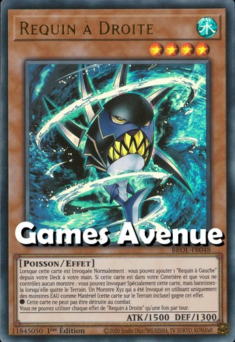 Requin a droite - yu-gi-oh, !