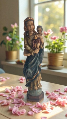 Statue sainte vierge en - statue,