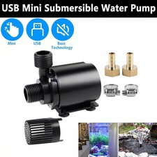 Pompe �� eau submersible USB 500L/H 4W pour aquarium et jardins aquatiques