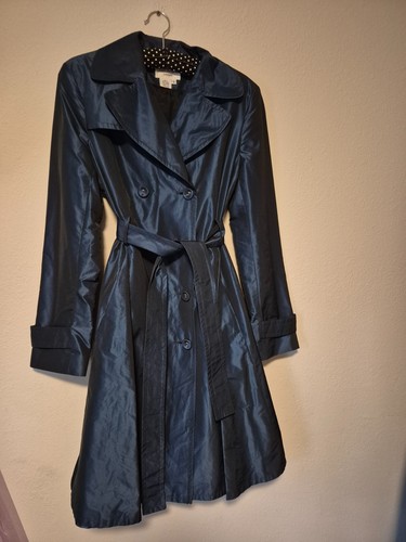 Vtg womens sexy flare trench - flare,