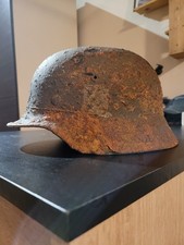 casque ww2 M40 heer de fouille