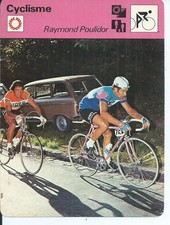 cyclisme TDF  CARTE "  POULIDOR "