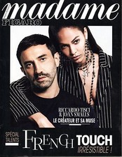 FRENCH fashion magazine 2015: Creator RICCARDO TISCI_JOAN SMALLS_KEITH RICHARDS