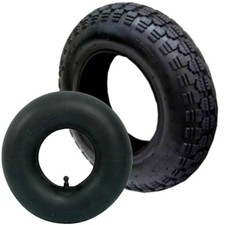 Pneu Pour Roue De Brouette 3.50-8 Modèle Vespa Avec Chambre À Air