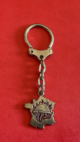 Porte clefs métal sapeurs - clefs,