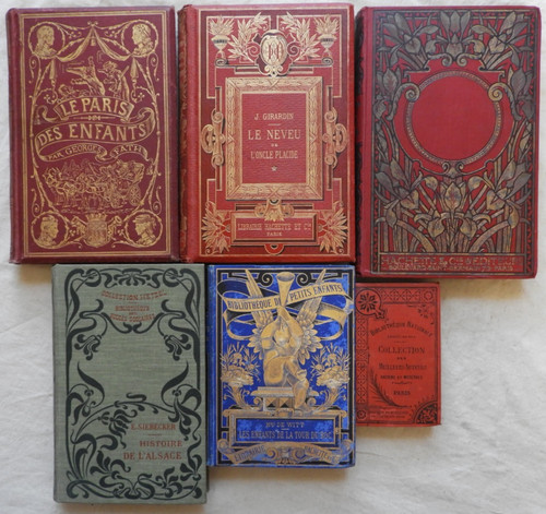 Hetzel hachette lot x6 - :,