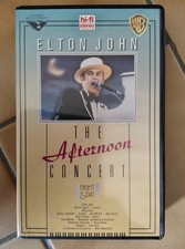 ELTON JOHN VHS THE AFTERNOON