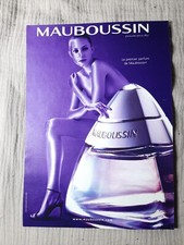 Publicité papier Parfum. Perfume Ad Mauboussin de 2000