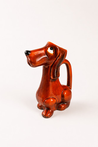 Grand pichet chien basset - pichet,