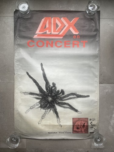 Adx affiche originale concert - affiche,