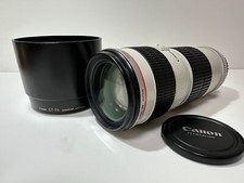 【Presque comme neuf】Canon EF 70-200mm f4 L IS USM Telephoto Zoom AF Lens Ultr...