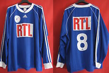 Maillot porté Adidas Coupe de France RTL Bleu n° 8 Match Worn Porté ancien - XL