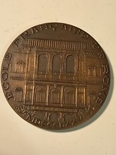 MDP grosse médaille bronze 1975  école française de ROME 68 MM