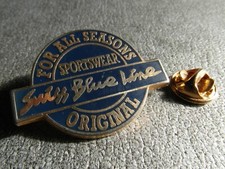 RARE PINS PIN'S - FOR ALL SEASONS SPOTSWEAR ORIGINAL - SWISS BLUE LINE - EMANEL