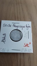 Pièce de 50 centimes francisque légère - 1944 B - SPL